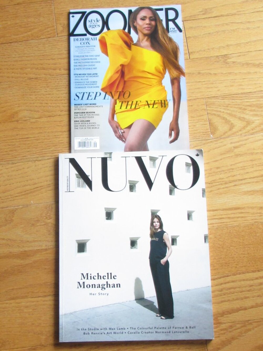 Nuvo magazine Summer 2015 & Zoomer magazine August 2022